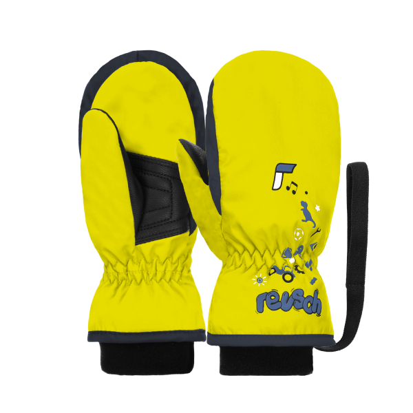 Reusch Kids Mitten 6285405 2305 yellow 1